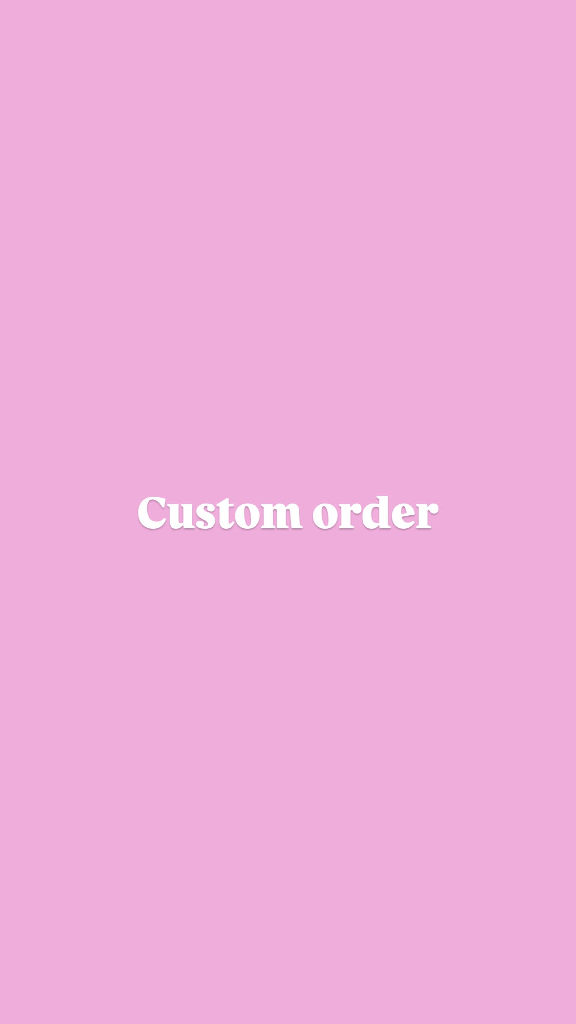 Custom order for Anika- Name badge