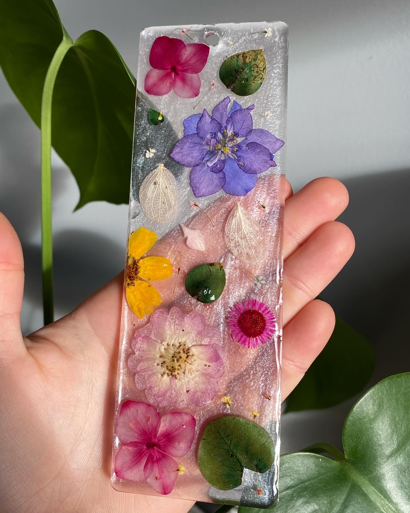 Floral bookmark