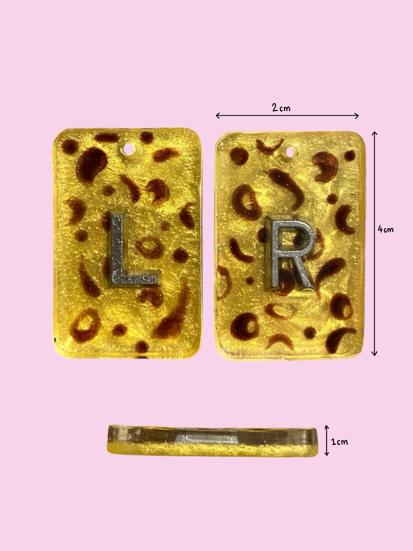 Leopard print X-Ray markers