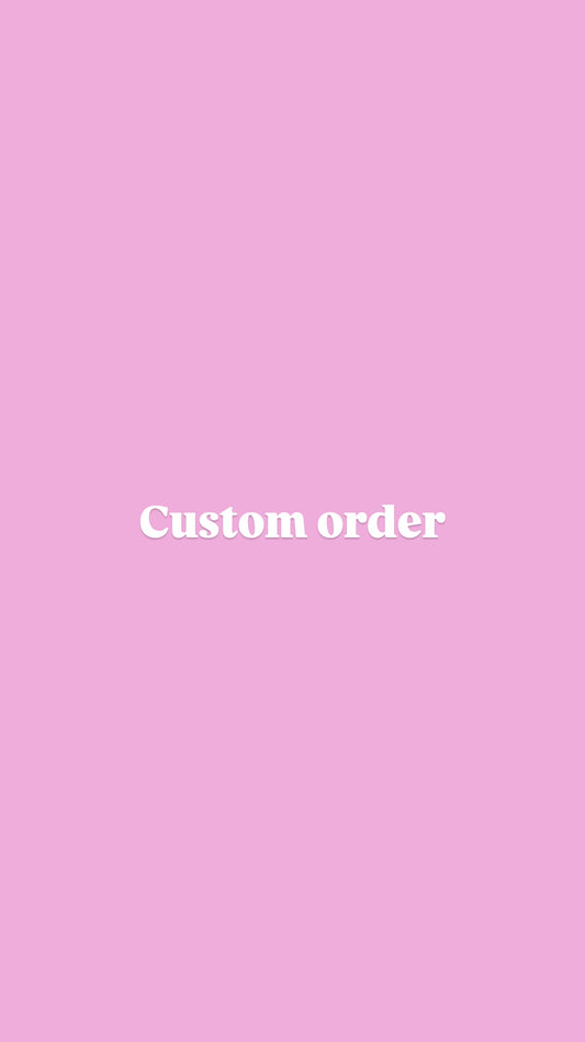 Custom order for Anaïs - 3d printed bows no slot