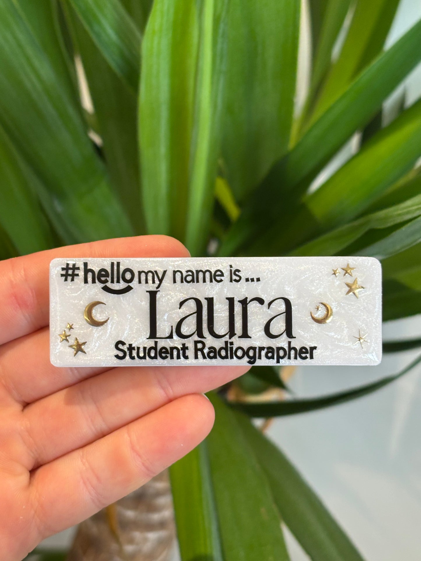 Custom order for Chloe - Name badge
