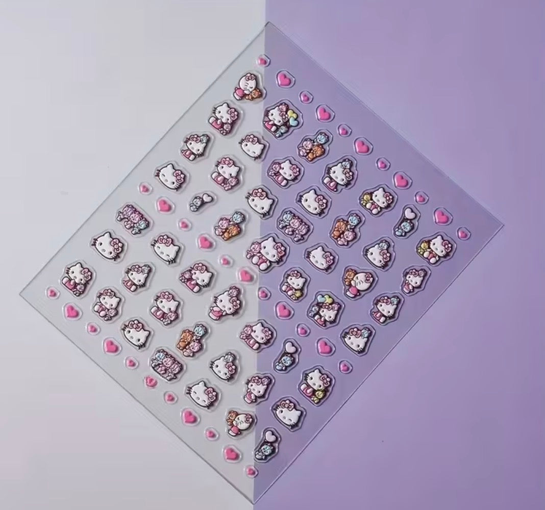 Custom order for Honey - Sanrio x 3 + FB markers