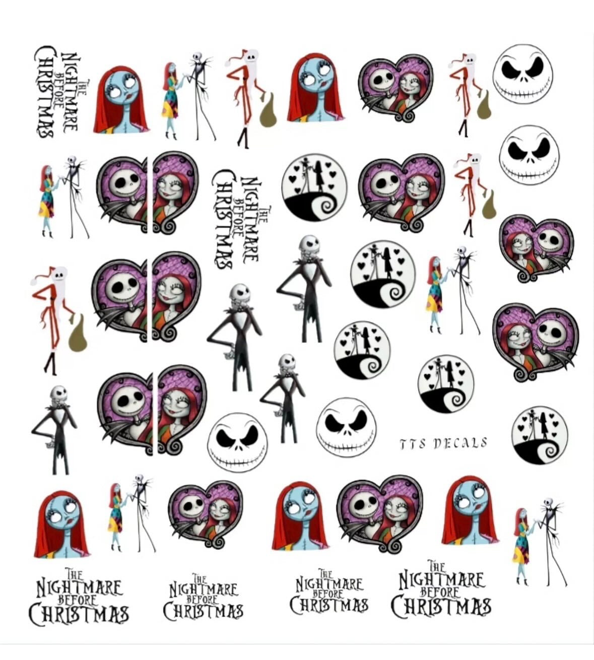 Custom order for Katie- Nightmare before Christmas (KB)