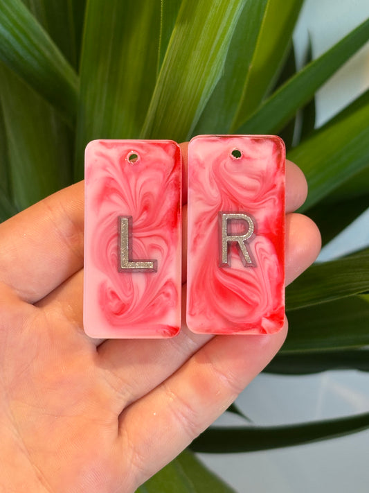 Raspberry ripple marker set (pre made)