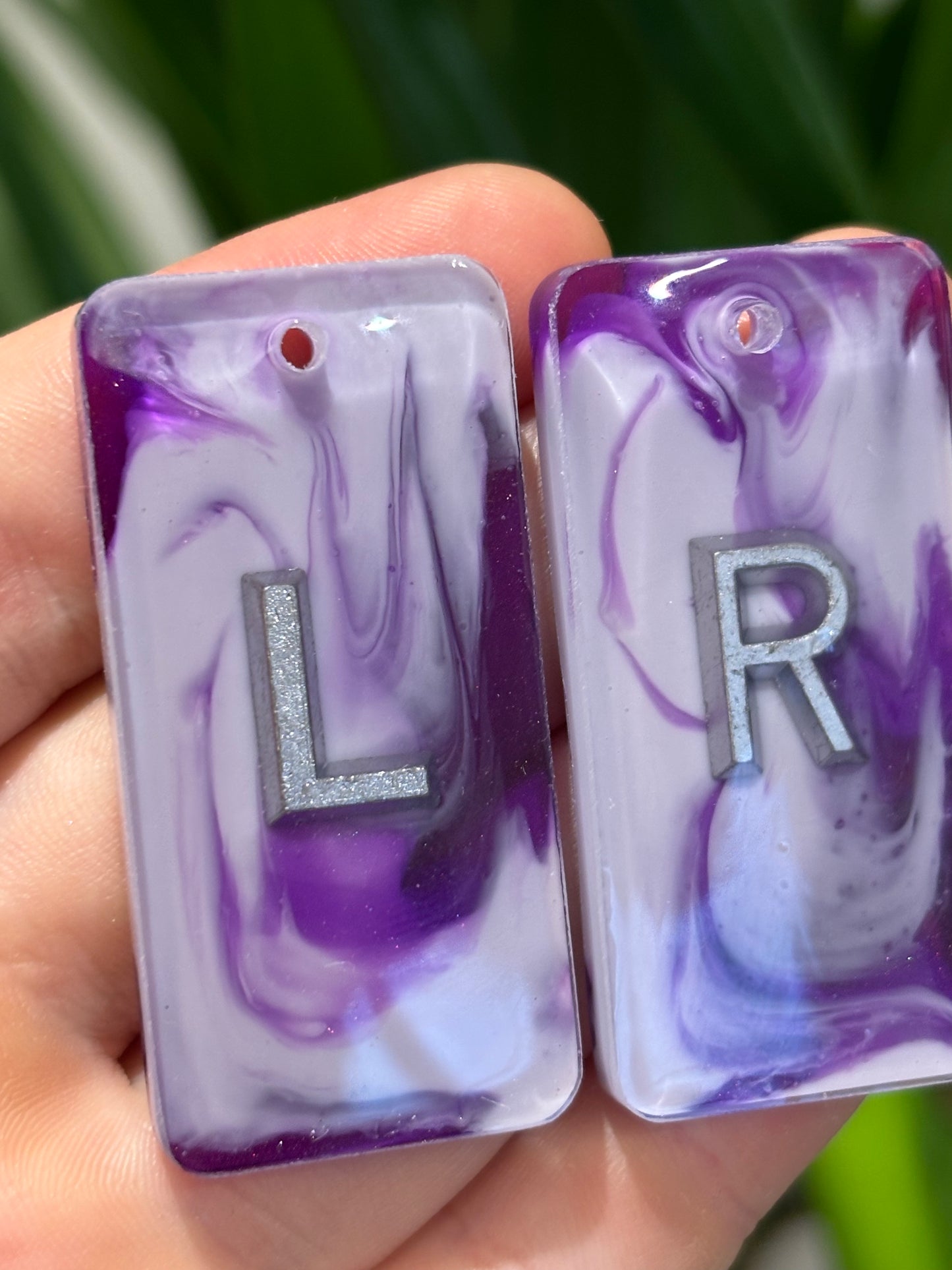 Purple swirl marker set (pre made)