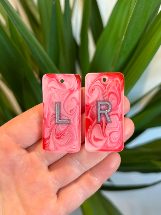 Raspberry ripple marker set (pre made)